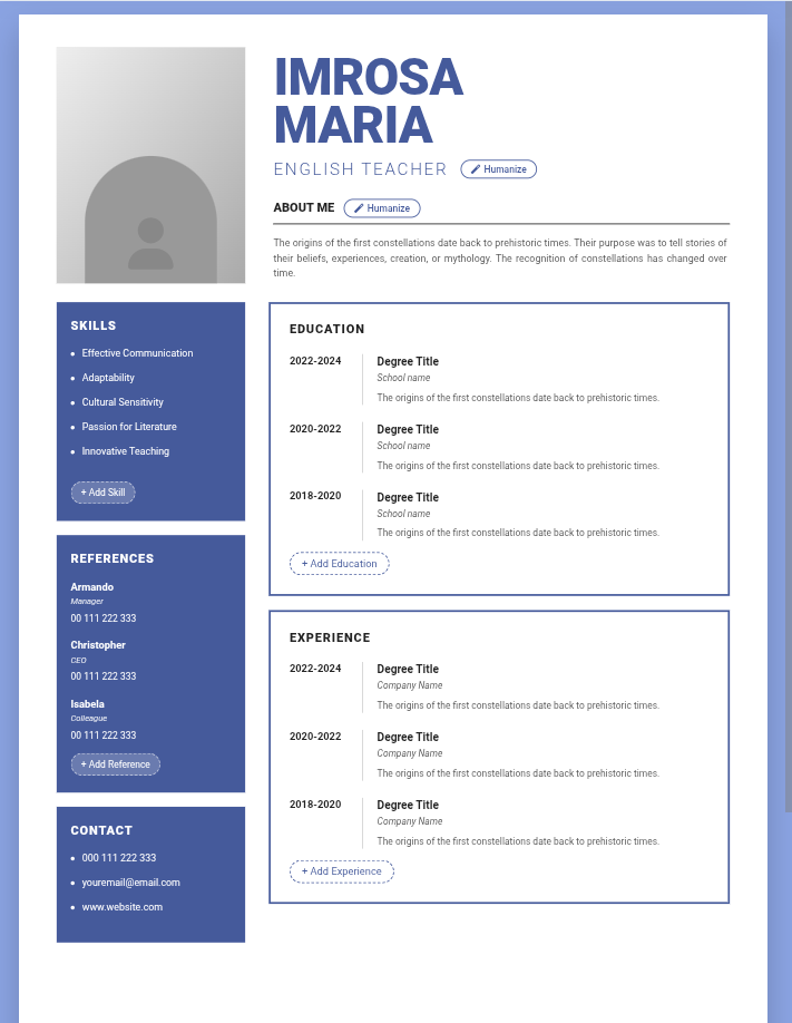 Imrosa CV