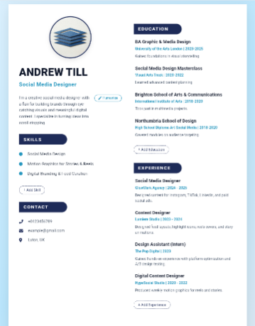 Modern Creative CV